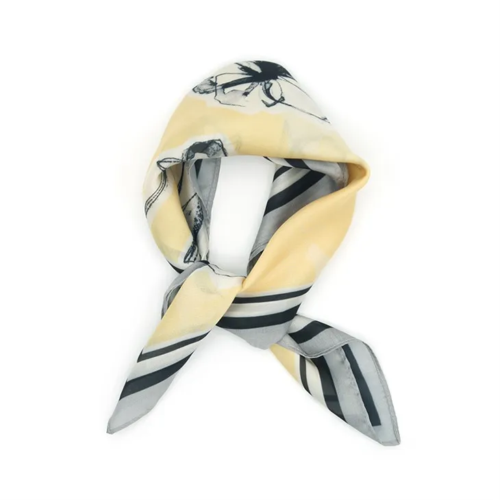 Eșarfe Clasice Florale Poly