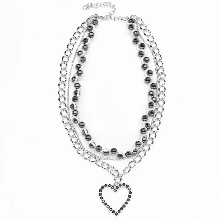 Set de colier inimă