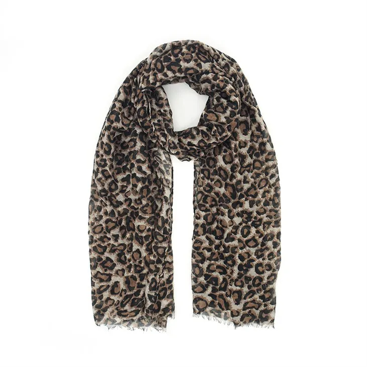 Eșarfe Leopard Poly pentru femei