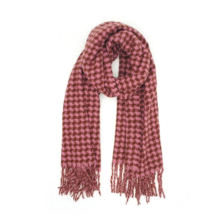 Eșarfă lungă din poliester