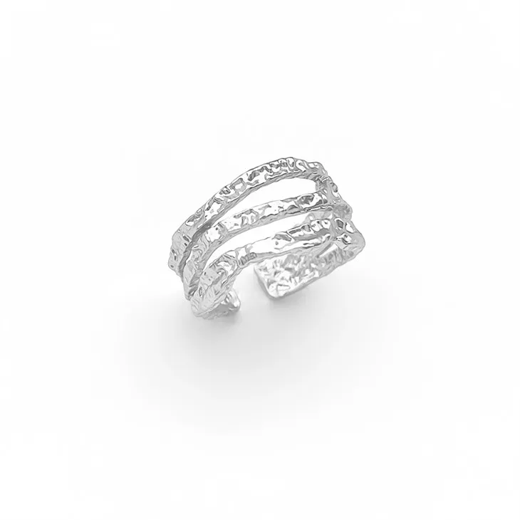 Inel triplu de argint